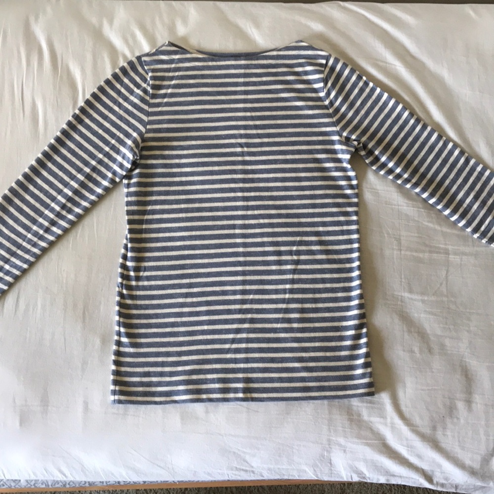 Gap Striped Long-Sleeved Women’s Top (Size M)